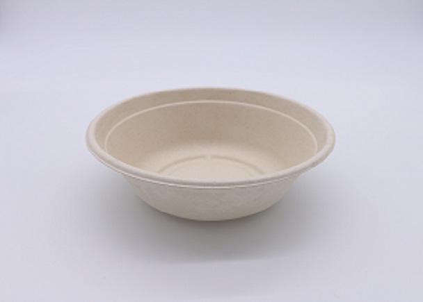 Natural color 40 ounces round bowl