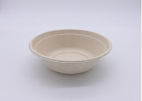 Natural color 40 ounces round bowl